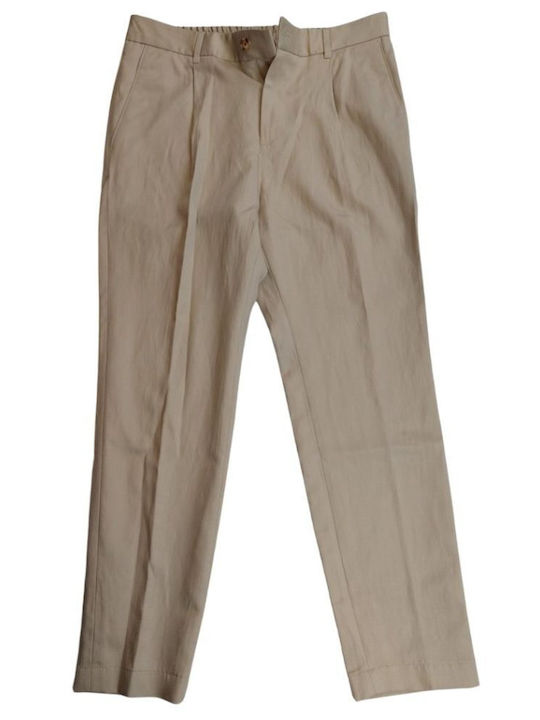 Lester Men's Trousers Chinos Elastic Beige