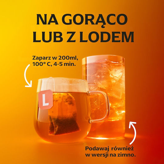 Lipton Früchtetee Pfirsich Passionsfrucht 20 Taschen