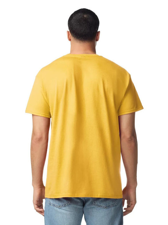 Gildan Ανδρικό Διαφημιστικό T-shirt Κοντομάνικο σε Χρώμα