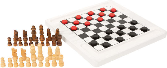 Small Foot Holzfiguren für Schach Weiß 20cm