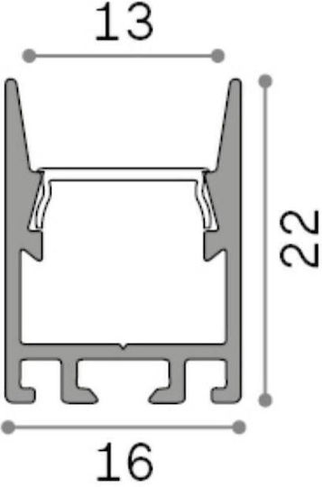 Ideal Lux Slot Accessory for Lighting Fixtures 307152