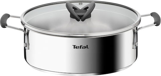 Tefal Optispace Σετ Κατσαρόλες από Ανοξείδωτο Ατσάλι με Αντικολλητική Επίστρωση 4 Σκευών