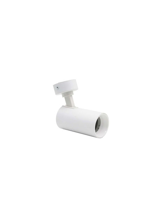 Adeleq Single Spot with Socket GU10 in White Color