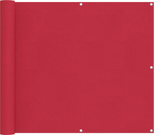 vidaXL Rectangular Mesh Shade Fabric Burgundy 1x3m