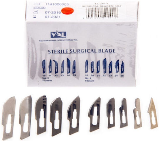 Scalpels Blades Without Handle No20 100 Pieces