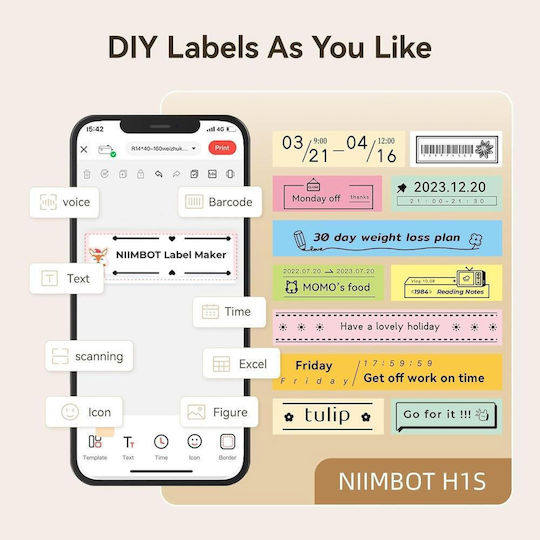 Niimbot Thermal Receipt Printer Bluetooth / Ethernet