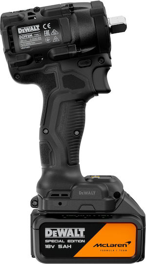 DEWALT McLaren Brushless Battery Impact Wrench 18V 2x5Ah with 1/2" Bit Size