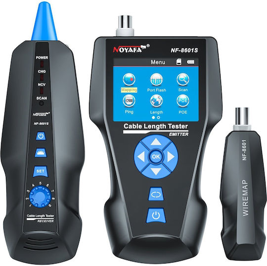 Multifunction Network Tester 1000m Test Length Ping Poe Functions Nf-8601s