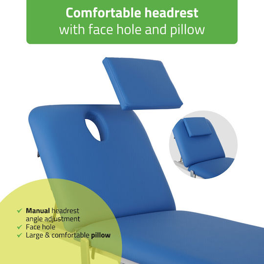 Habys Optima Massagebett Physiotherapie Blau 182x68cm