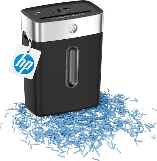 HP Καταστροφέας Εγγράφων Cross Cut 8 Φύλλων με Κάδο 15lt
