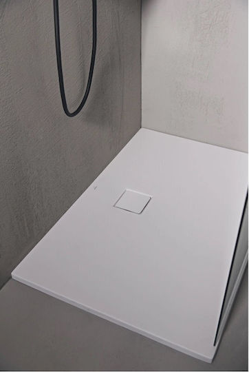 Ideal Standard Ultra Flat Правоъгълена Керамично душ 120x80см Бял