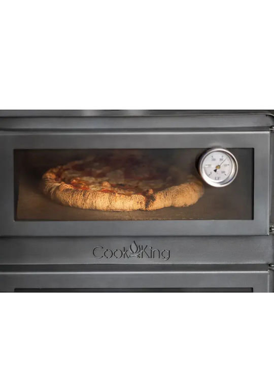 CookKing Τζάκι Εξωτερικού Χώρου Μεταλλικό Μαύρο