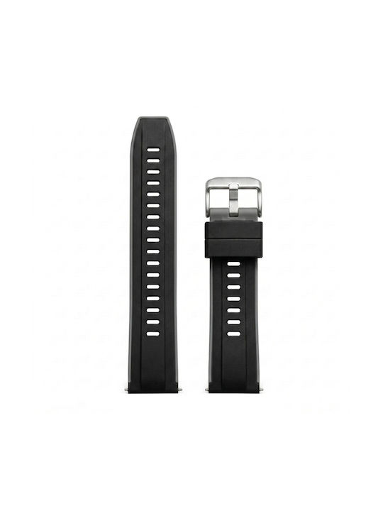 Silicone Strap Black Amazfit GTS 4