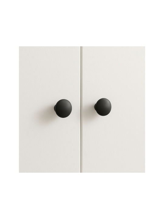 Mâner Pentru Mobilier Din Metal Negru Mat 30mm (Centrele Găurilor 26mm) ZY12563QWS79 10 Bucăți