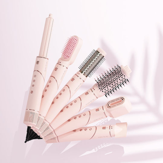 Beautifly Ceramic Electric Hair Brush with Air and Rotating Head for Curls 1200W
