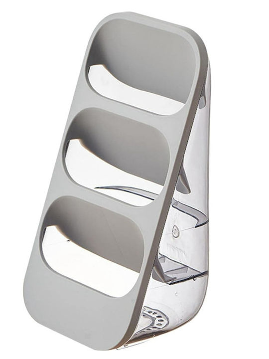 Suport De Scurgere Pentru Tacâmuri Din Plastic Gri 33.5x16x13cm