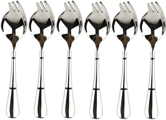 Raki Set Gabeln Tisch Inox Grau 6 Stück Raki Set Gabeln Tisch Inox Grau 6 Stück