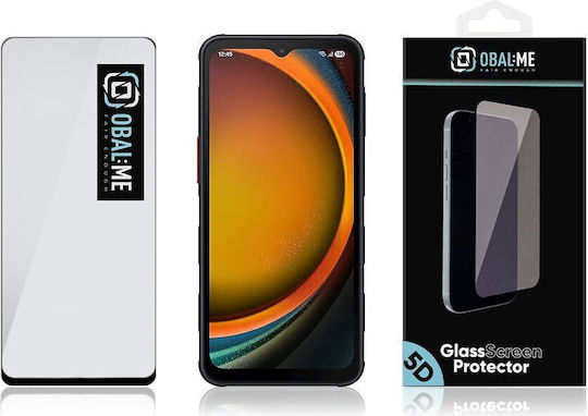Obal:Me 2.5D Закалено Стъкло Черен Galaxy XCover7