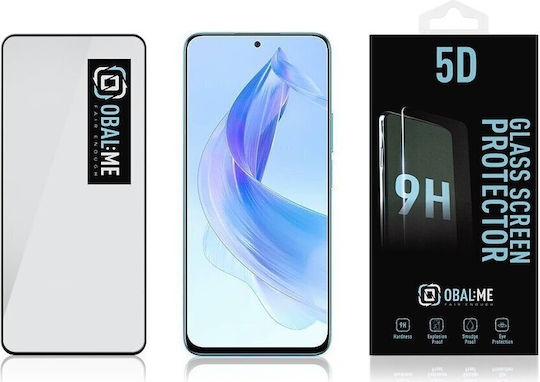 Obal:Me 2.5D 0.4mm Tempered Glass Μαύρο (Honor 90 Lite)