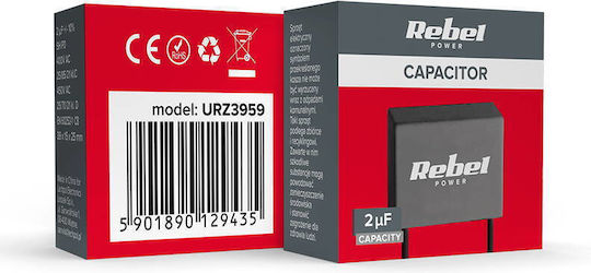 Rebel Motor Kondensator Mksp-8 2uF 450V