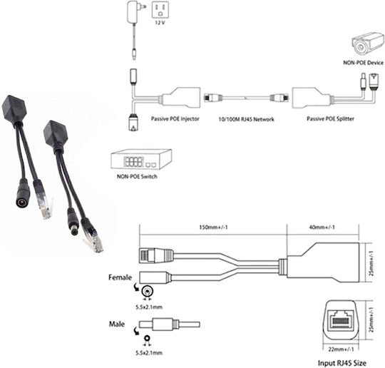 ZE1RJ13QWS2 Splitter
