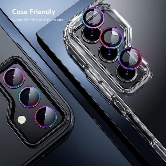 Enkay Handy-Kameraschutz Gehärtetes Glas Rosa für das Samsung Galaxy A37 5G