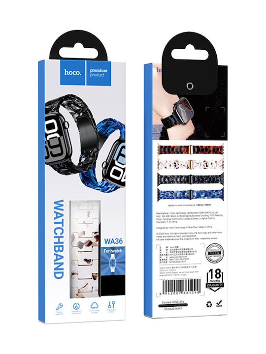 Watchband Hoco Wa36 Elegant Series 44 45 46 49mm Plastic Bracelet Apple Watch Series 1 2 3 4 5 6 7 8 9 SE Ultra1 Ultra2 Nougat Watchband Hoco Wa36 Elegant Series 44 45 46 49mm Plastic Bracelet Apple Watch Series 1 2 3 4 5 6 7 8 9 SE Ultra1 Ultra2 Nougat