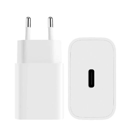 Xiaomi Φορτιστής Χωρίς Καλώδιο με Θύρα USB-C 20W Power Delivery Λευκός (BHR08M8EU)