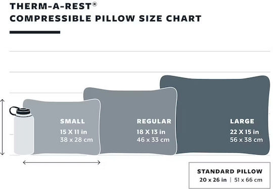 Thermarest Μαξιλαράκι Ταξιδίου Πολυεστερικό Μπεζ