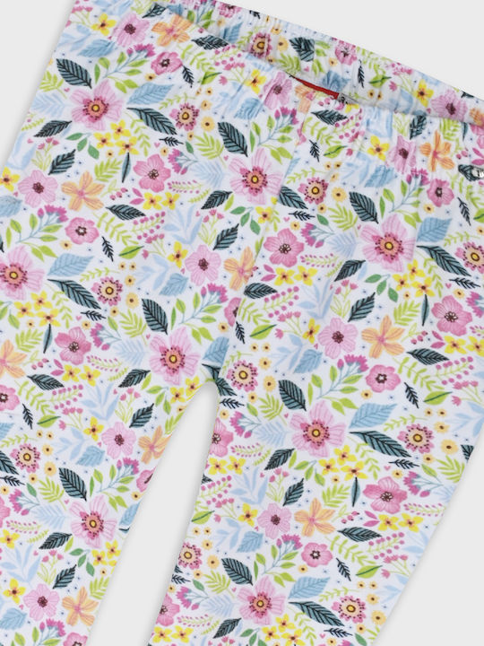 Kids Long Floral Leggings