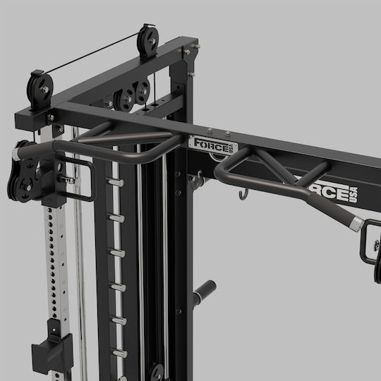Force USA All-In-One Trainer Smith/Multifunktionales Trainingsgerät mit Gewichten 100kg