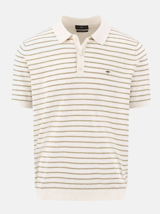 Polo Men's Short Sleeve Shirt Offwhite