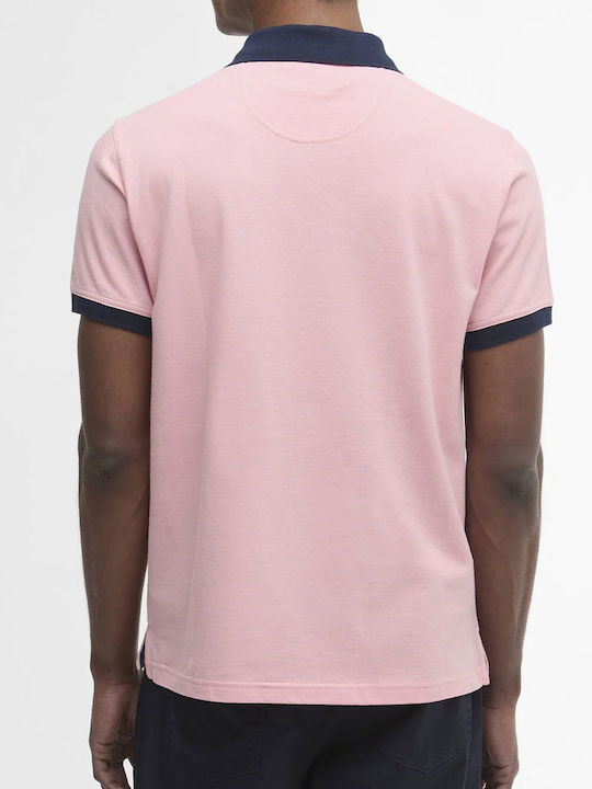 Barbour Tipped Поло Мъжка Тениска Mineral Pink