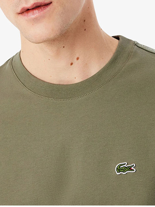 Herrenblusen Kurzarm T-Shirt Khaki
