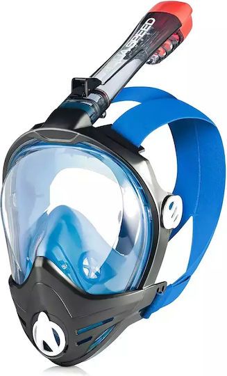 Aquaspeed Mască De Scufundare Din Silicon Față Întreagă Neagră
