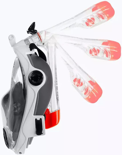 Aquaspeed Spectra 2.0 Diving Mask Silicone Full Face White