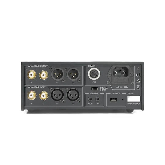 Gold Note Hp-10 Deluxe High-end Headphone Amplifier Silver
