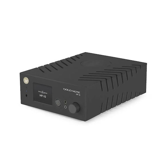 Gold Note Hp-10 Deluxe High-end Headphone Amplifier Black