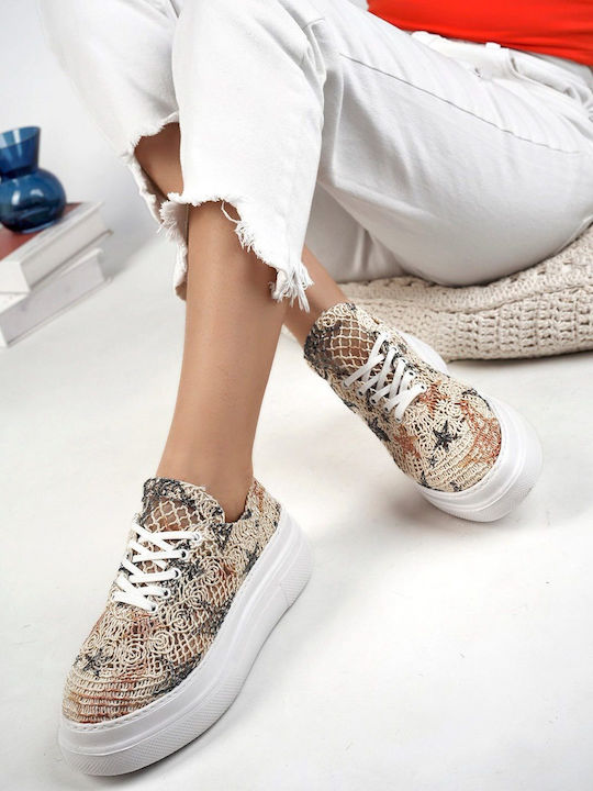 Γυναικεία Chunky Sneakers Μέντα
