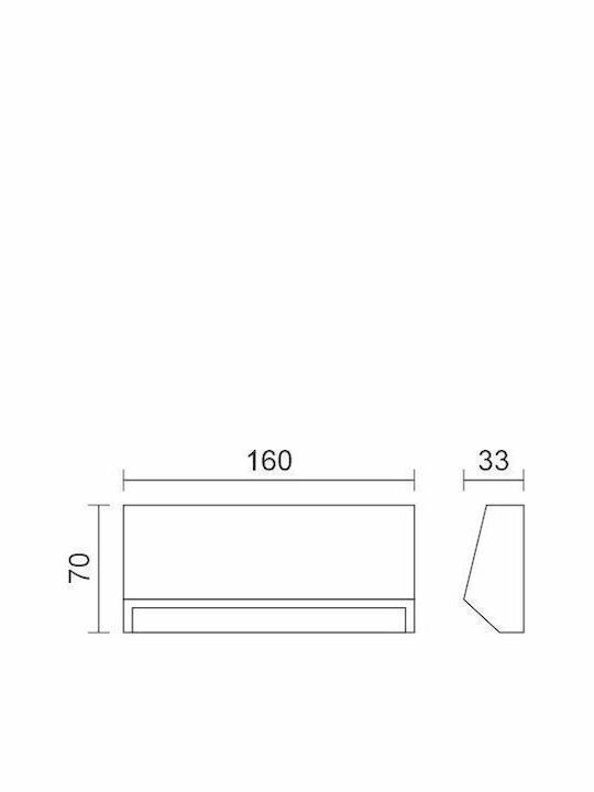 Spot Light Στεγανή Πλαφονιέρα LED 3W Spot Light Στεγανή Πλαφονιέρα LED 3W