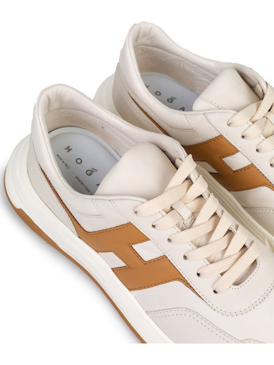 Men's Sneakers White-Brown