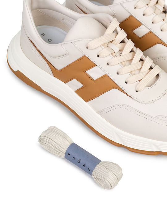 Men's Sneakers White-Brown