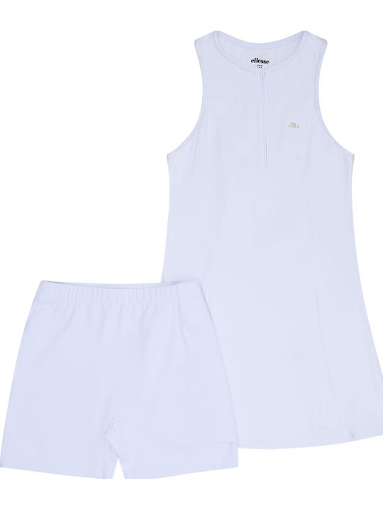 Ellesse SGD23808-908 Γυναικείο Φόρεμα Λευκό