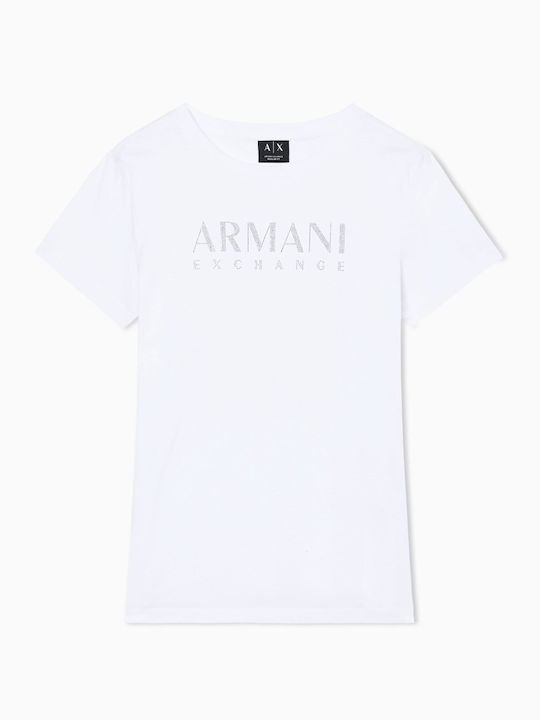 Armani Exchange Μπλούζα Άσπρο