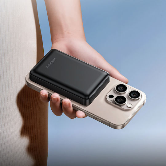 Borofone BJ82 Power Bank 5000mAh 5W with USB-A Port and USB-C Port Black