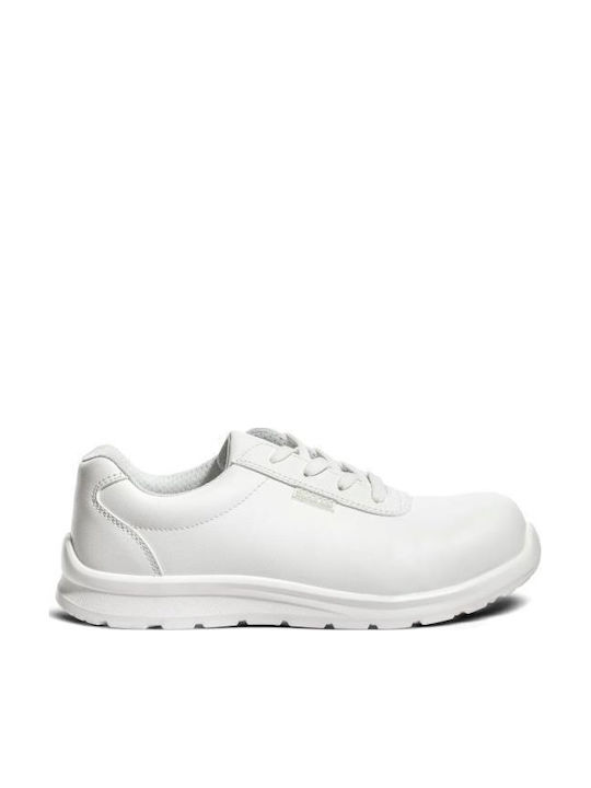 Sparco Trackday Walker Waterproof Safety Low Shoe White S2 SR FO ESD EN ISO 20345:2022+A1:20249 BTB0034B0W010