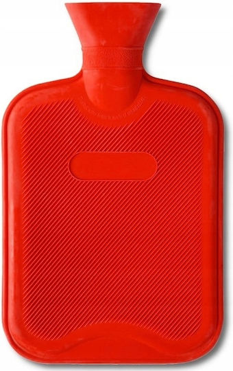 Termoforă Gri cu Husă pentru Utilizare Generală 34x20cm 2000ml