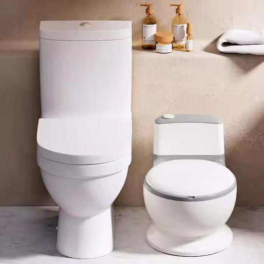 Little Mom Toaletă Pentru Copii cu Capac Gri