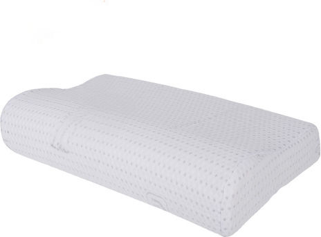 Perna cu Spumă de Memorie 49x30x9.5cm în Culoare Albă ZY12603QWS39