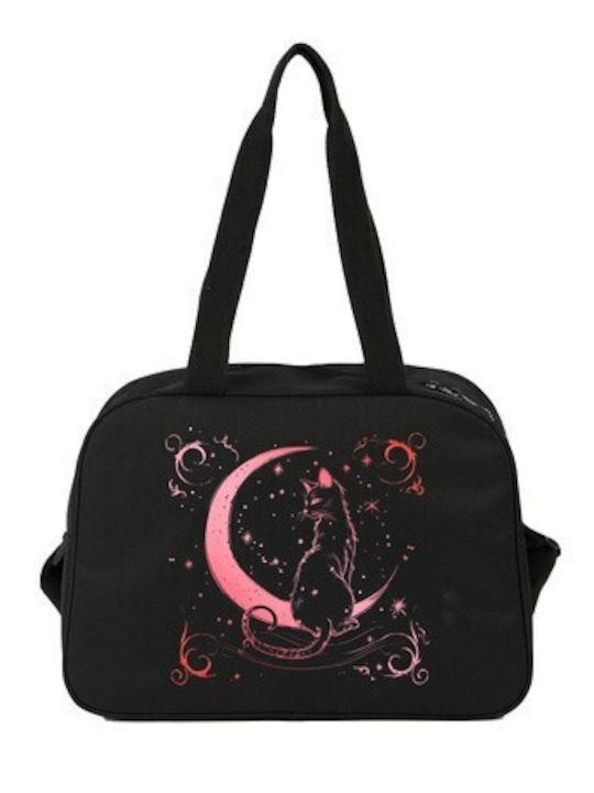 Kids Shoulder Bag Black 40x28x12cm